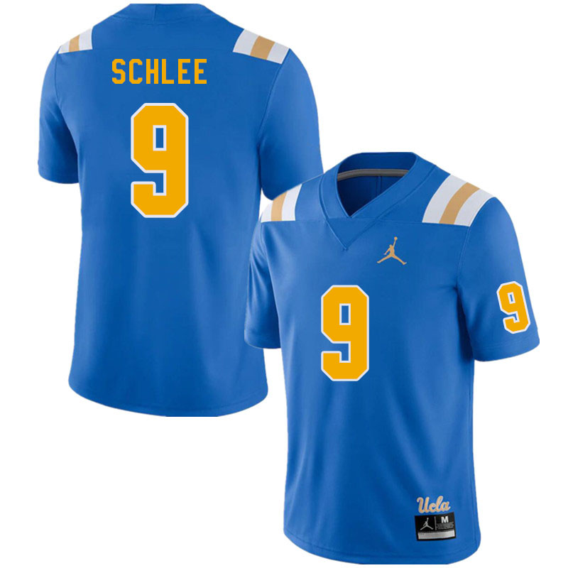 Men #9 Collin Schlee UCLA Bruins College Football Jerseys Stitched Sale-Royal